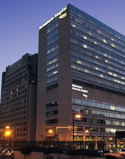 How many people are employed by Hahnemann Hospital?