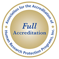 AAHRPP Accreditation Seal