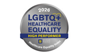LGBTQ+ Healthcare Equality High Performer logo